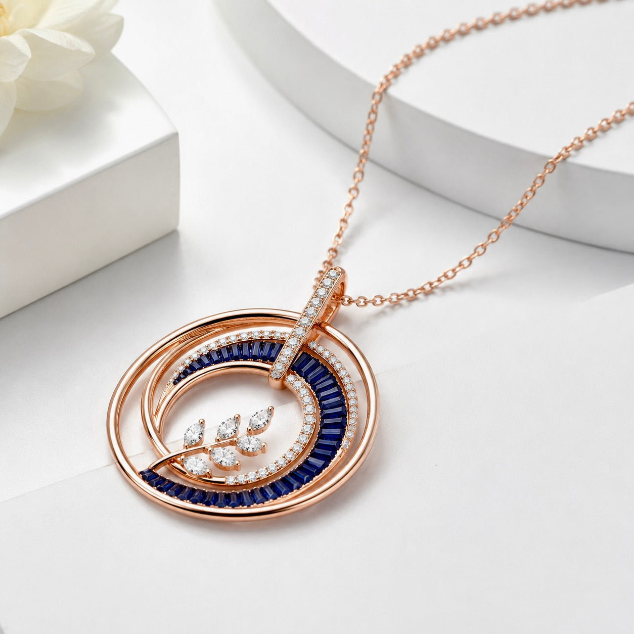 Celestial Crescent Pendant