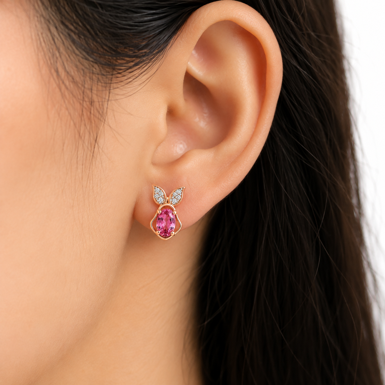 Bunny Stud Earrings