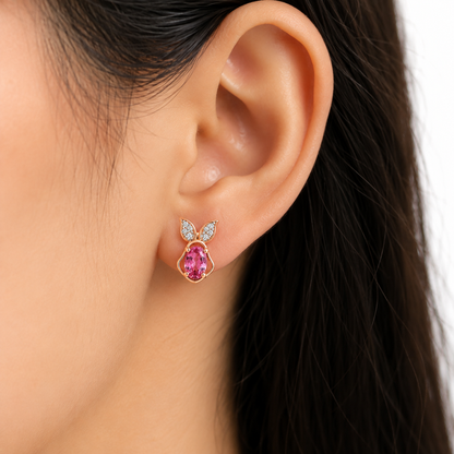 Bunny Stud Earrings