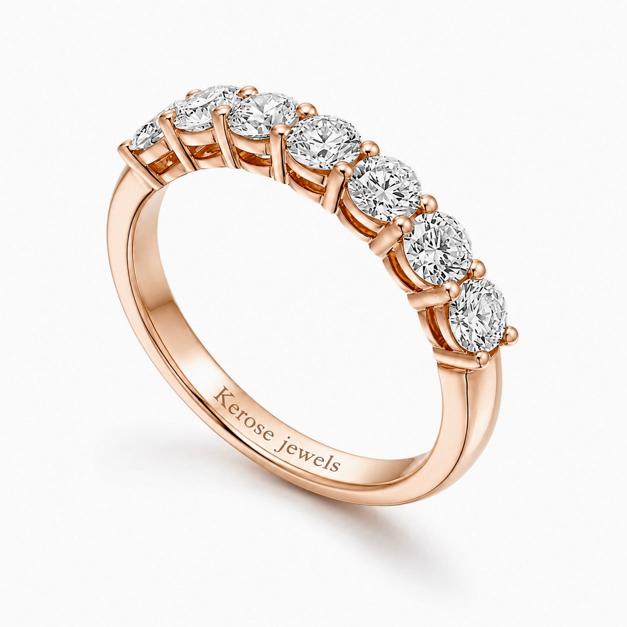 Seven-Stone Diamond Band