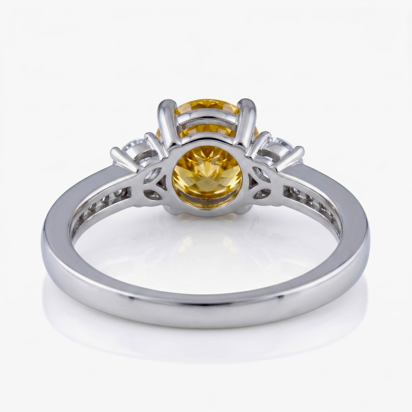 Aura Celeste Yellow Sapphire Rin