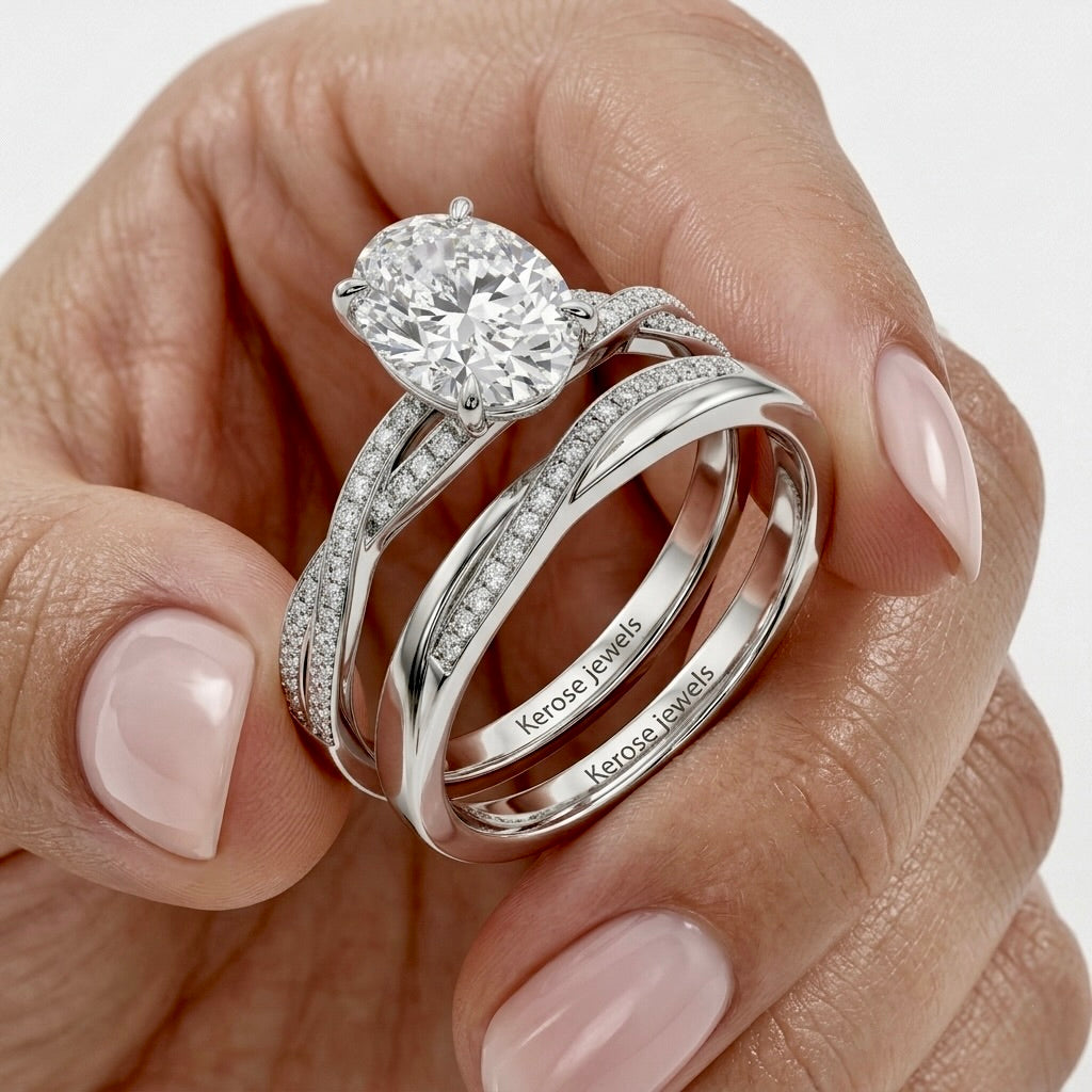 Destiny Infinite Wedding Ring Set