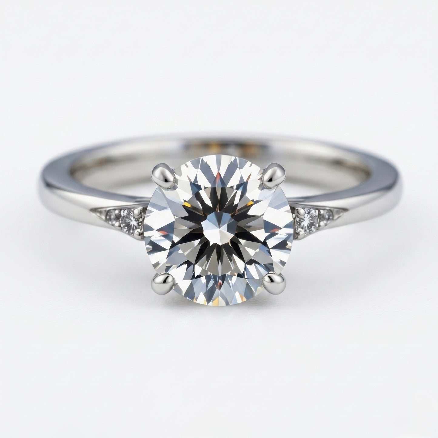 Eternal Solitaire Tapered Ring