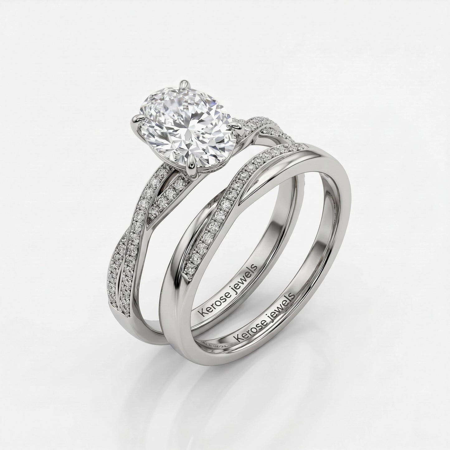 Destiny Infinite Wedding Ring Set