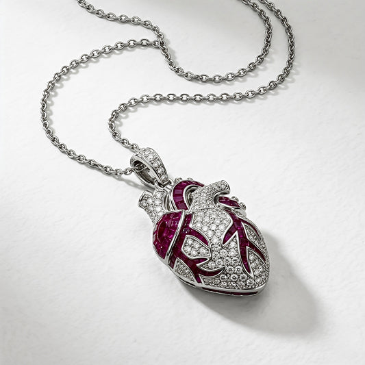 Anatomical Heart Pendant
