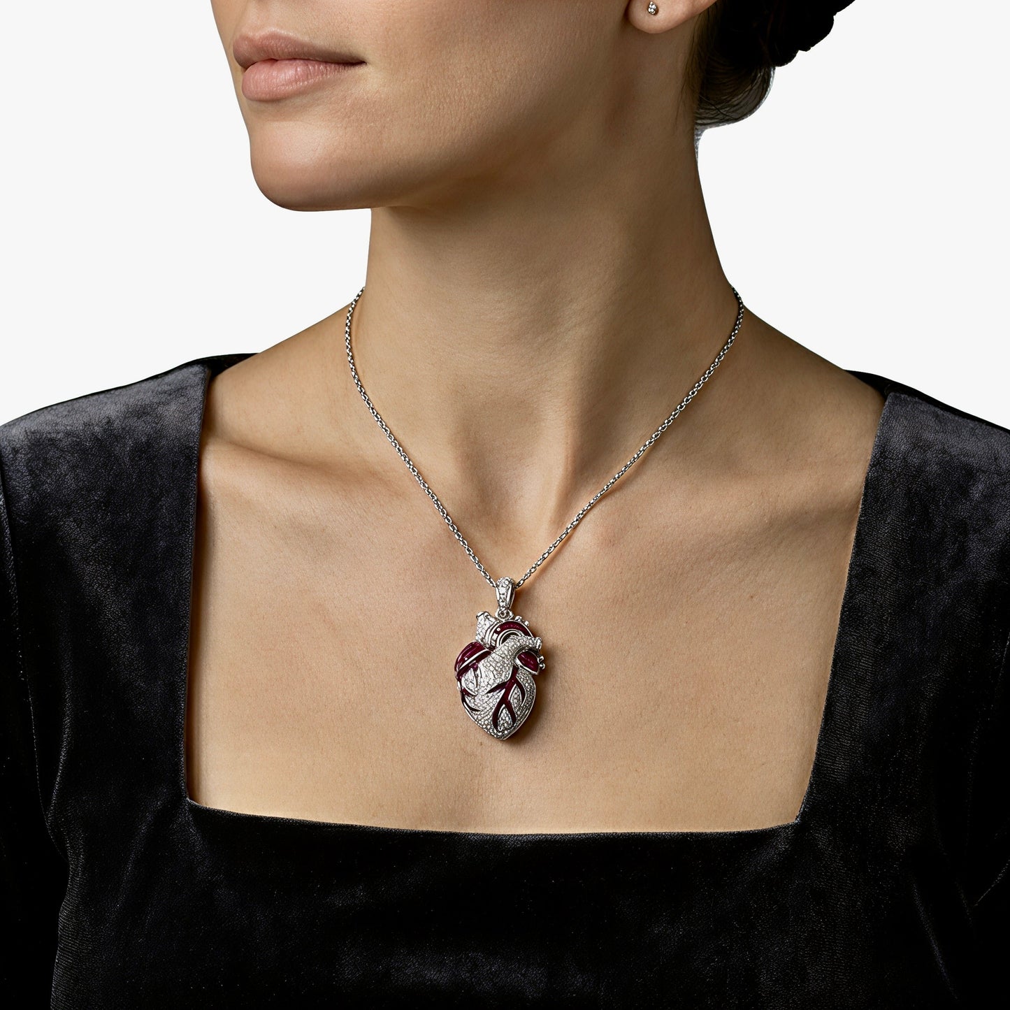 Anatomical Heart Pendant