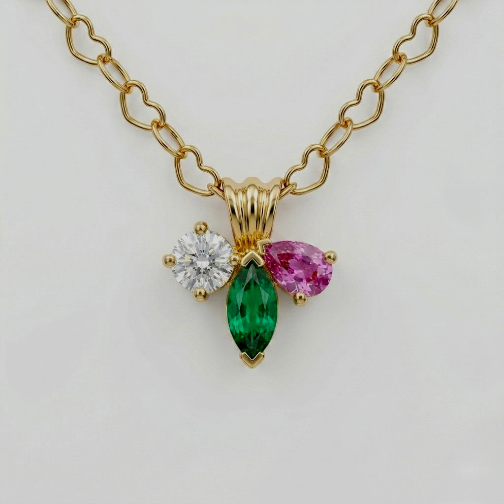 Trinity Cluster Pendant