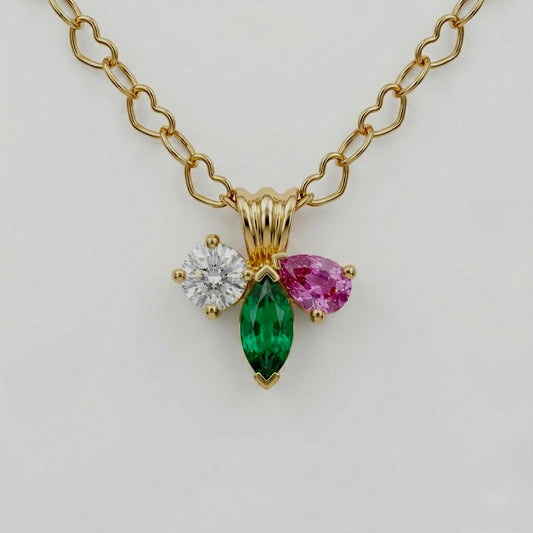 Trinity Cluster Pendant