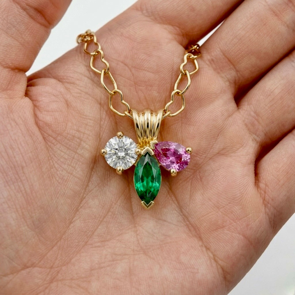 Trinity Cluster Pendant