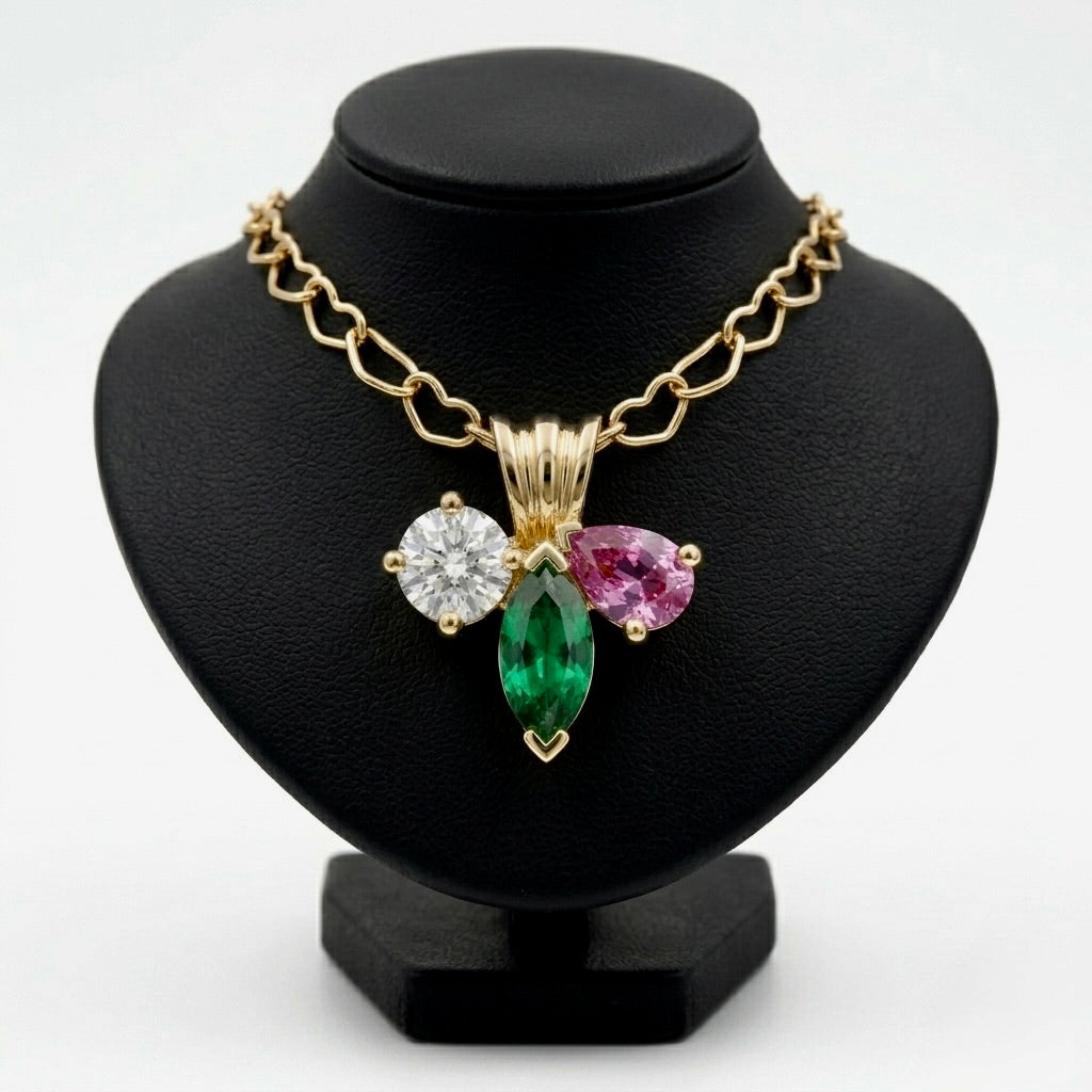 Trinity Cluster Pendant