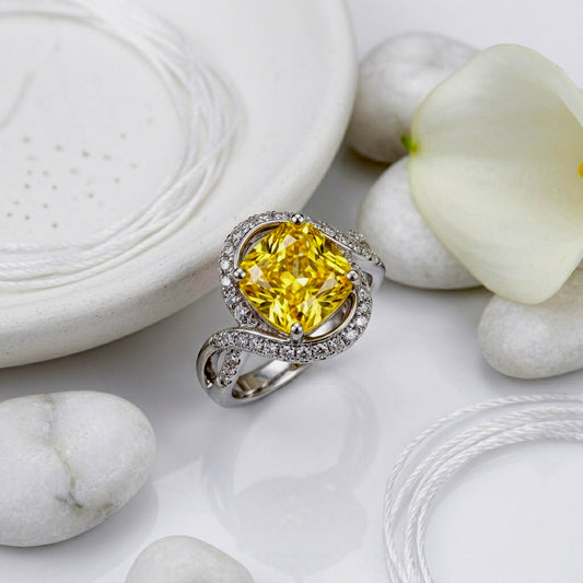 Canary Empress Bypass Ring