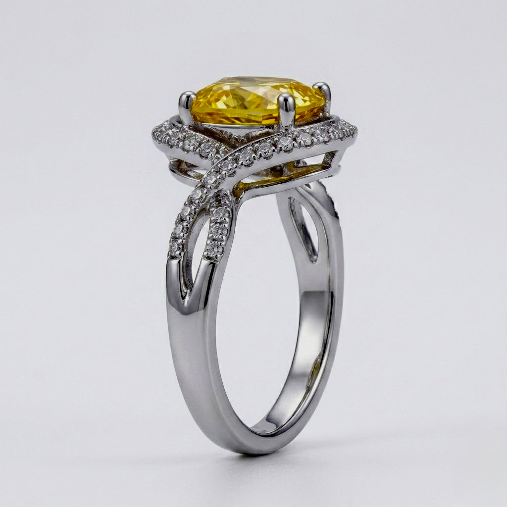Canary Empress Bypass Ring