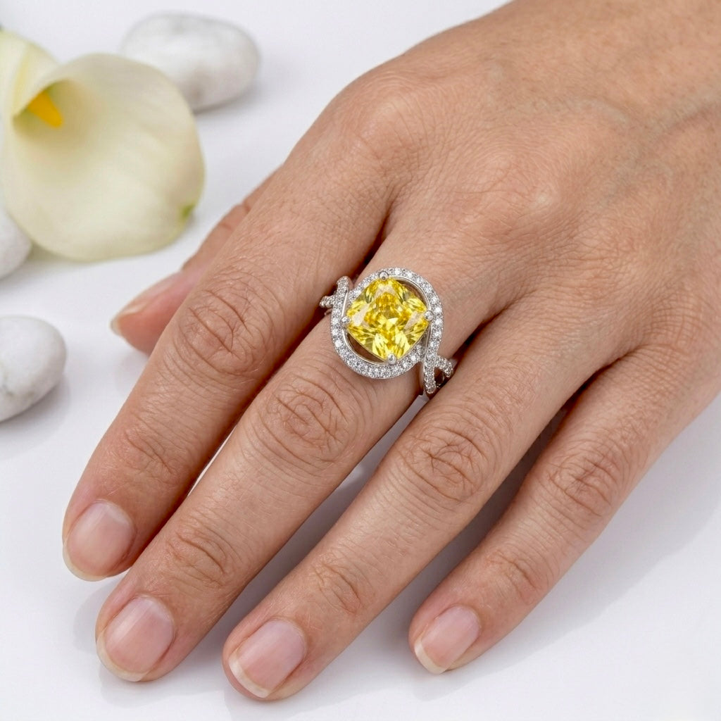 Canary Empress Bypass Ring