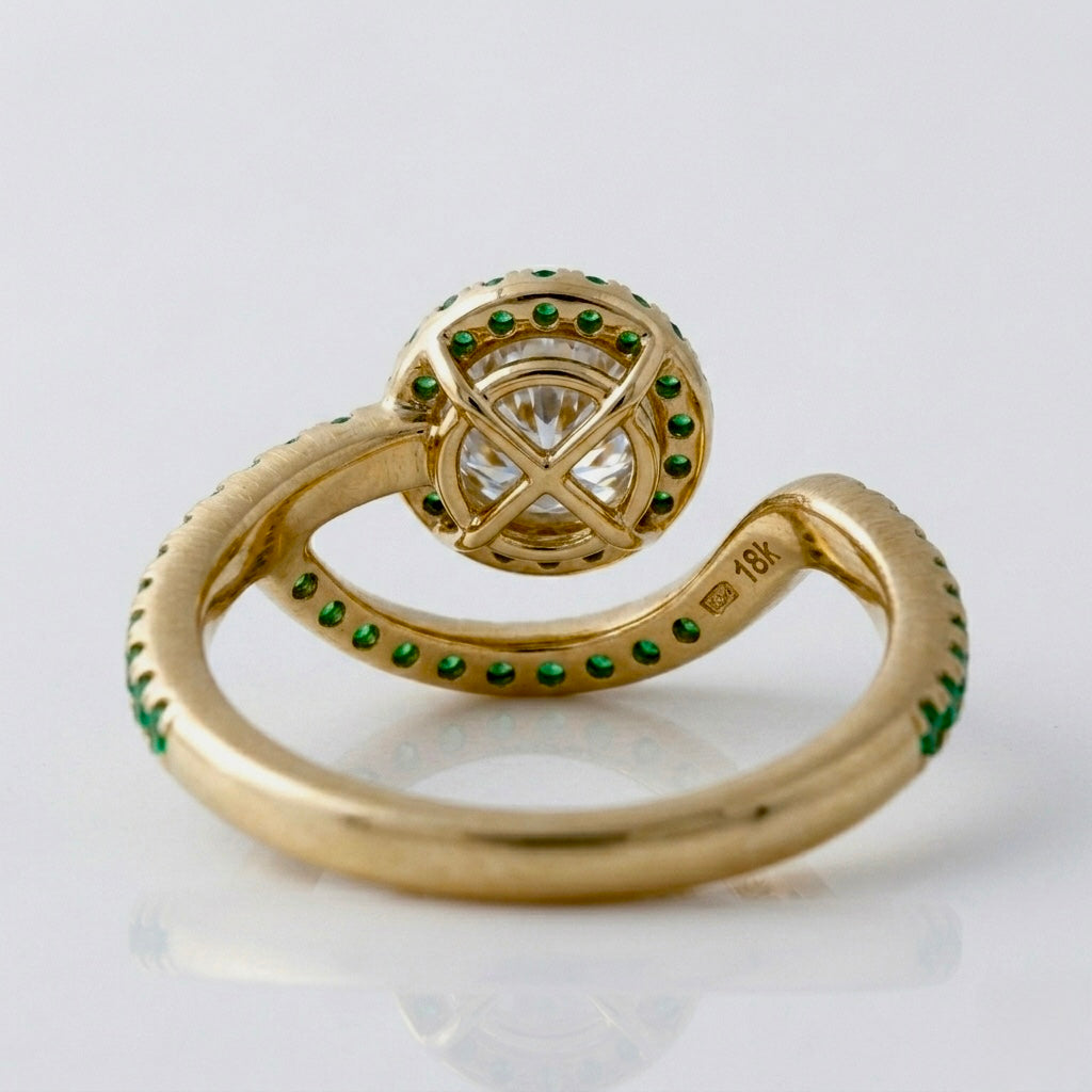 Imperial Halo Floating Wave Ring