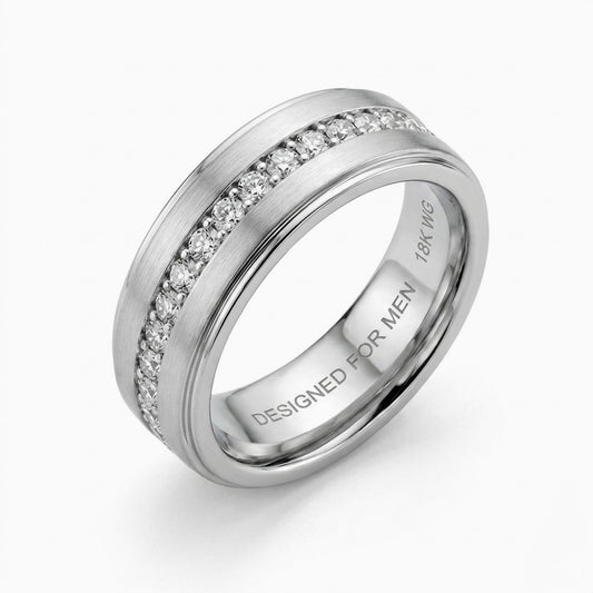 Valor Men's Diamond Wedding Band