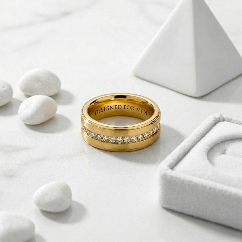 Valor Men's Diamond Wedding Band