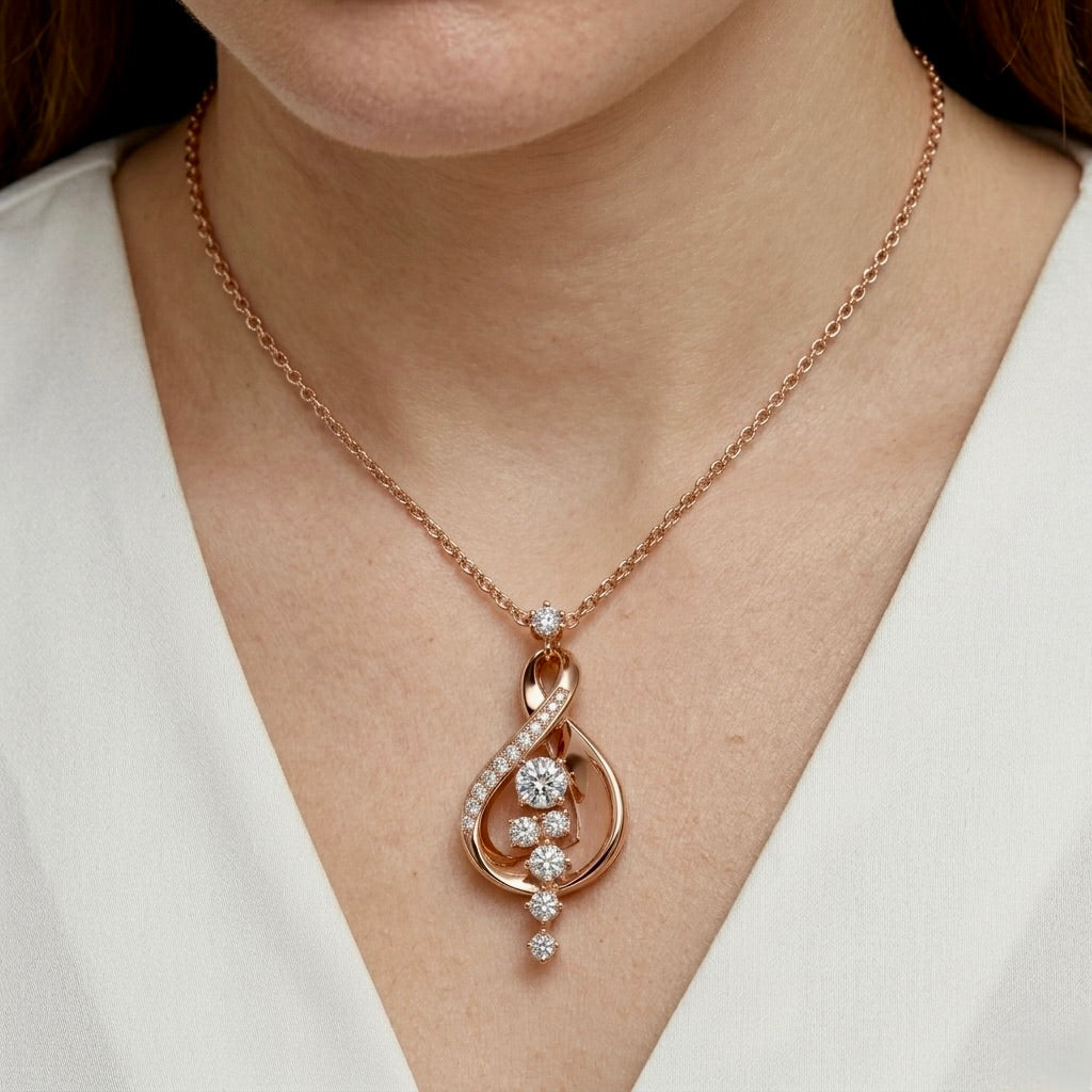 Infinity Cascade Pendant