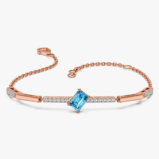 Azure Radiant Bracelet