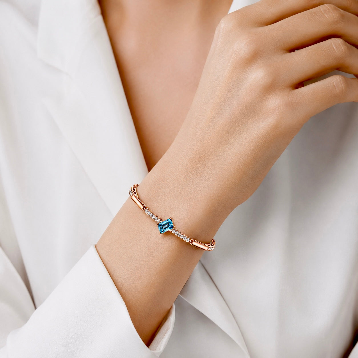 Azure Radiant Bracelet
