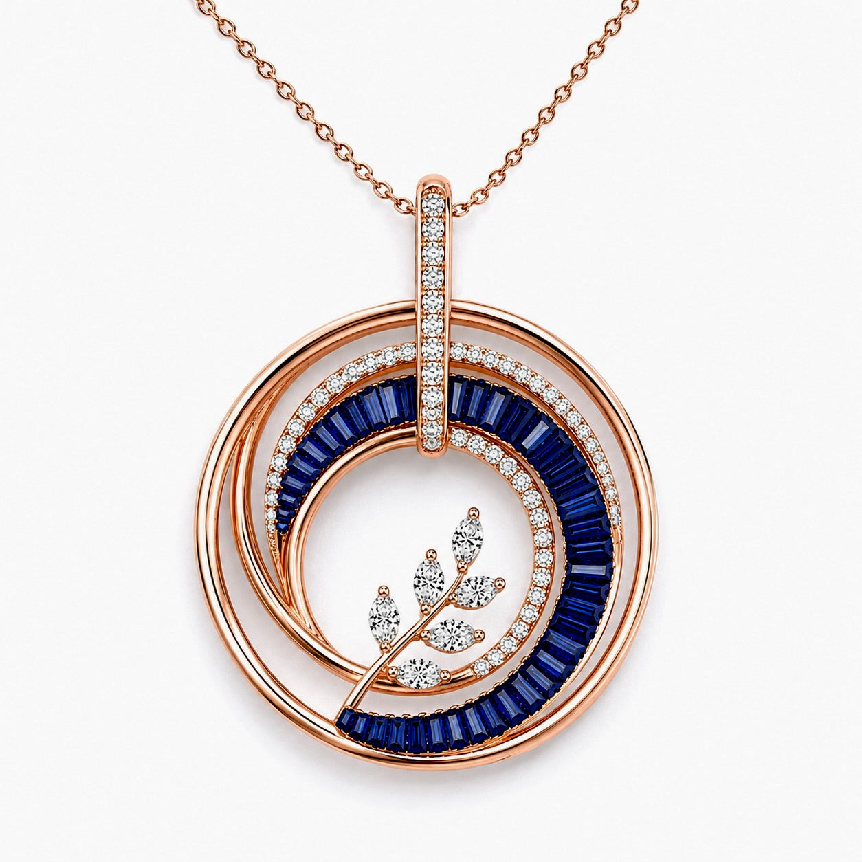 Celestial Crescent Pendant
