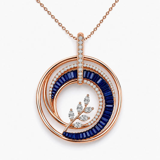 Celestial Crescent Pendant