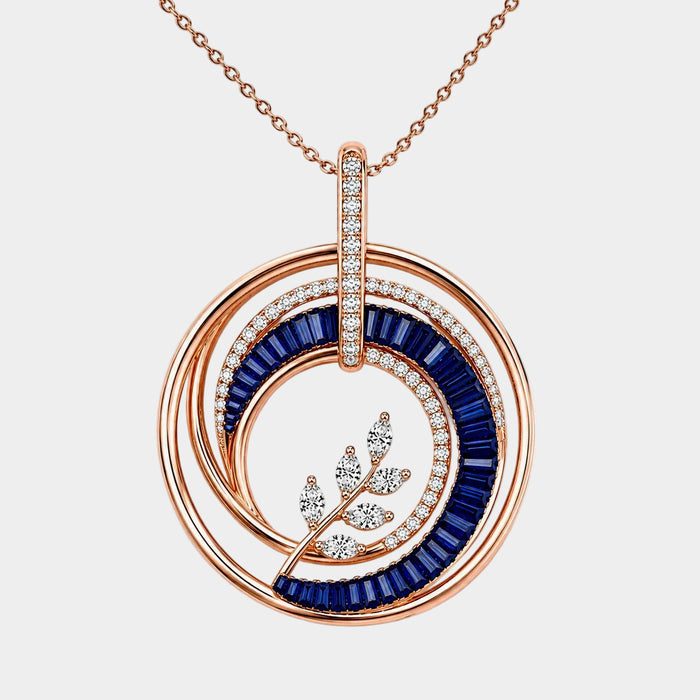 Celestial Crescent Pendant