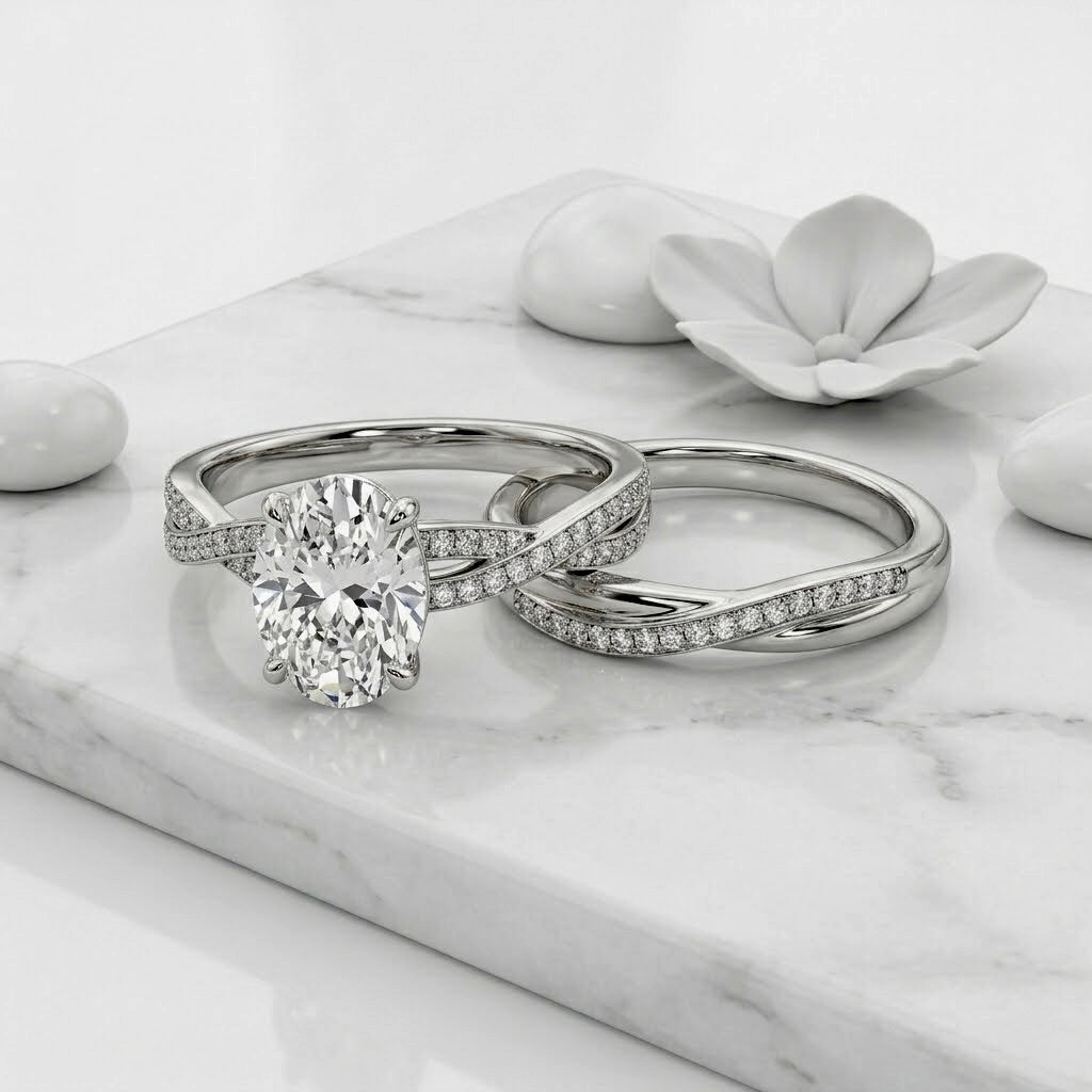 Destiny Infinite Wedding Ring Set