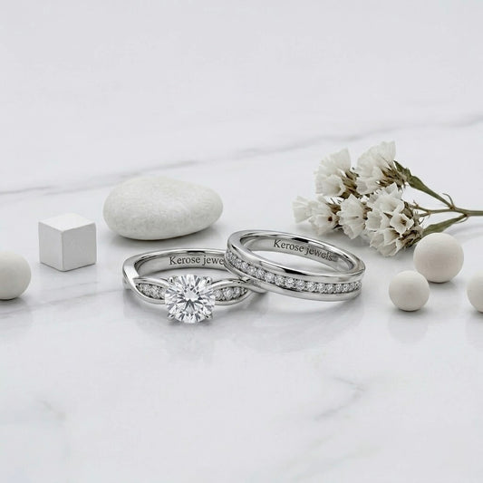 Eternal Union Wedding Ring Set