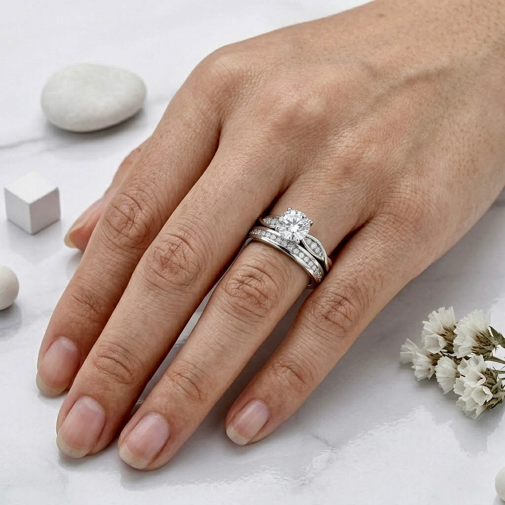 Eternal Union Wedding Ring Set