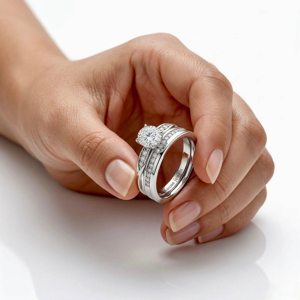 Eternal Union Wedding Ring Set