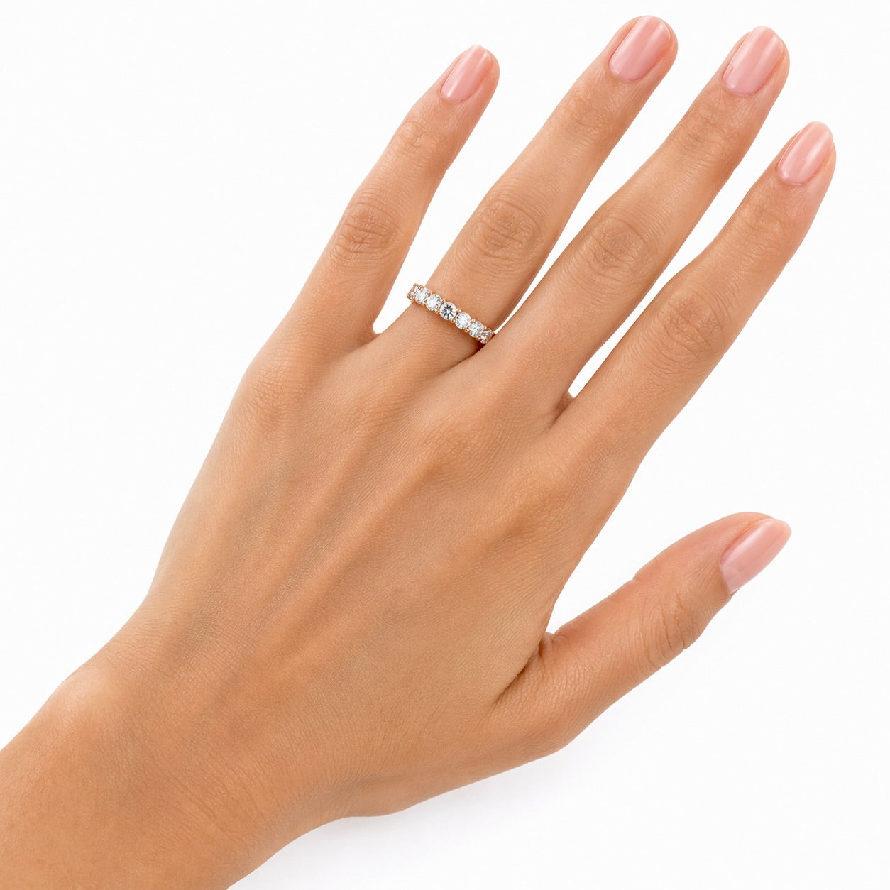 Seven-Stone Diamond Band