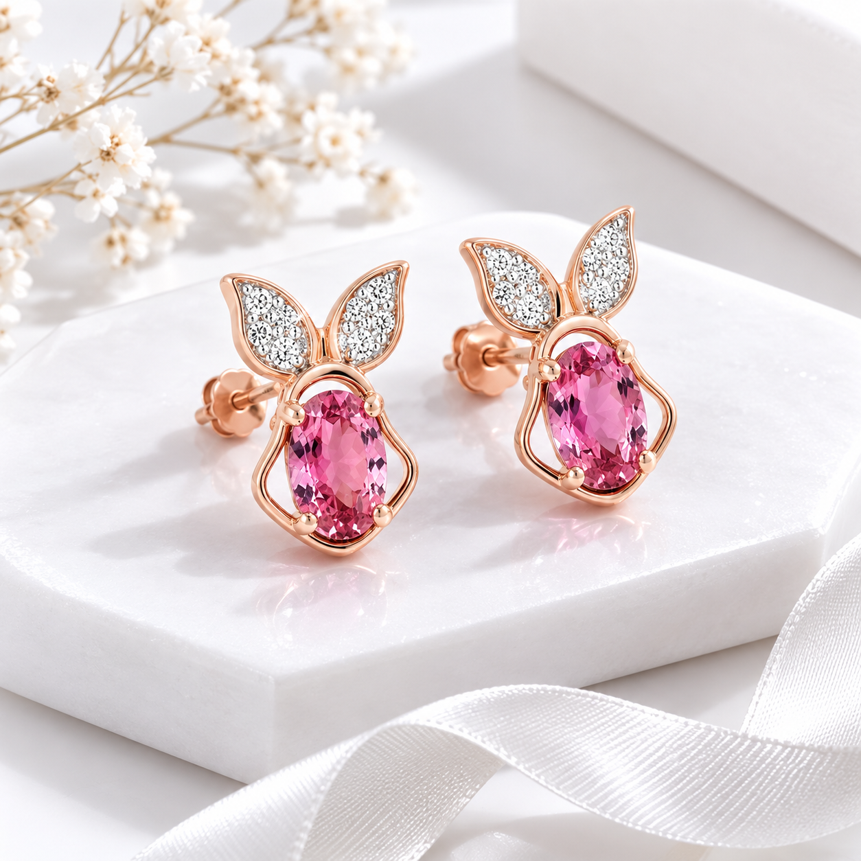 Bunny Stud Earrings